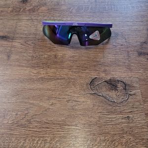 Vintage sport wrap unisex sunglasses polycarbon rainbow lens